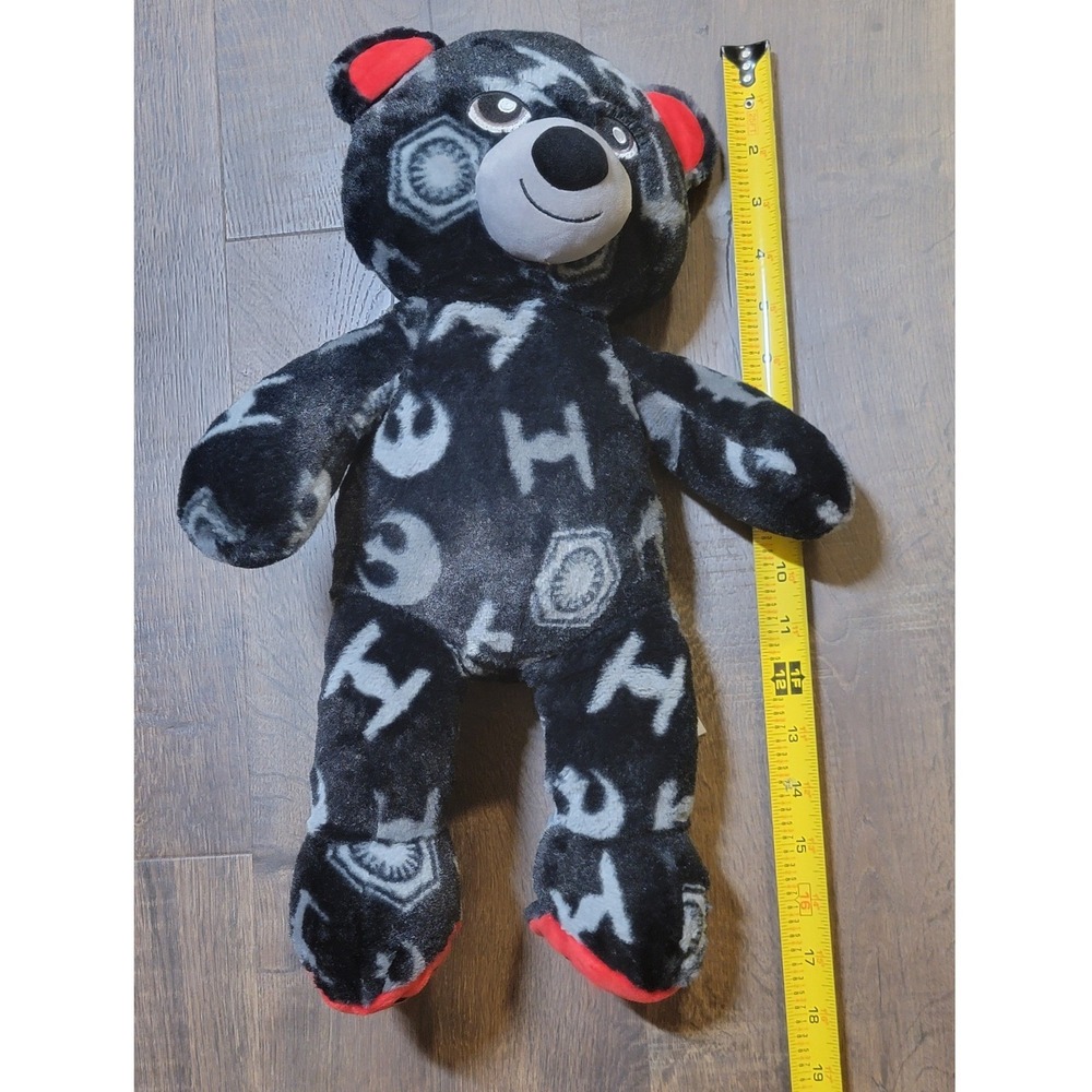 Lot of Build-A-Bear Star Wars First Order Bear Chewbacca & Helmet Fleece Blanket